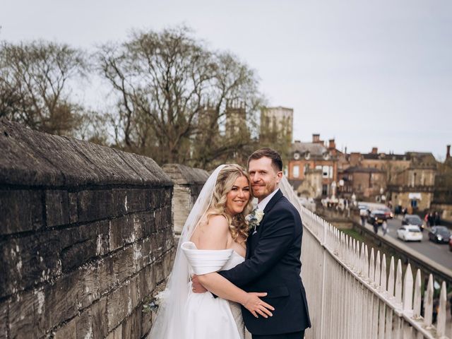 Daniel and Abigail's Wedding in York, North Yorkshire 40