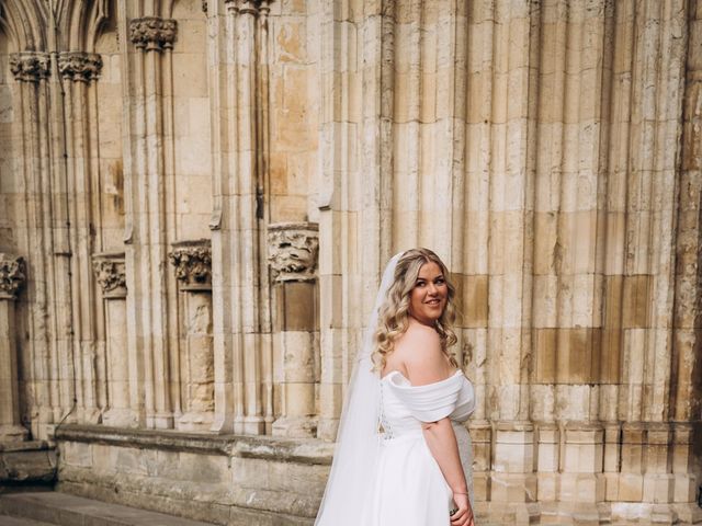 Daniel and Abigail's Wedding in York, North Yorkshire 42