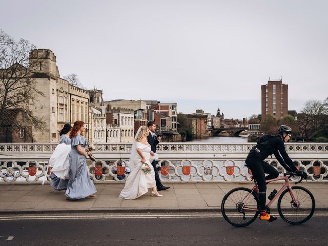 Daniel and Abigail's Wedding in York, North Yorkshire 46