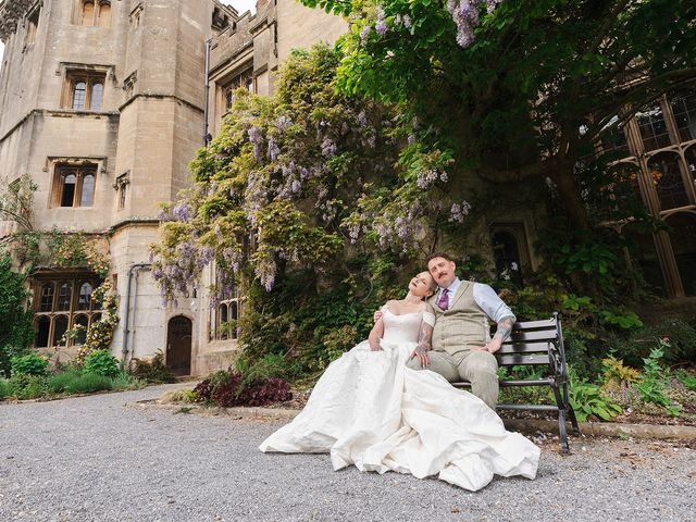 Jon and Ashley's Wedding in Thornbury, Gloucestershire 3