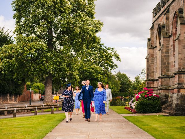 Ash and Izzy&apos;s Wedding in Repton, Derbyshire 23
