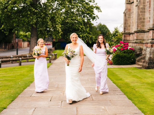 Ash and Izzy&apos;s Wedding in Repton, Derbyshire 31