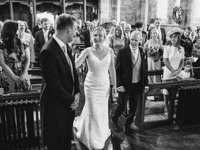 Ash and Izzy&apos;s Wedding in Repton, Derbyshire 38