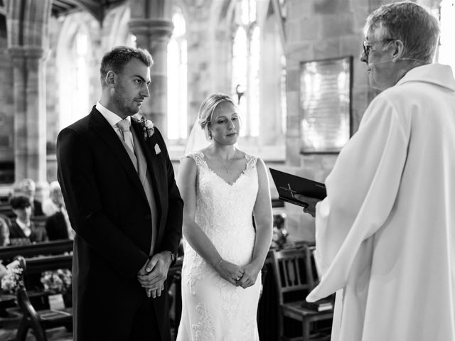 Ash and Izzy&apos;s Wedding in Repton, Derbyshire 41