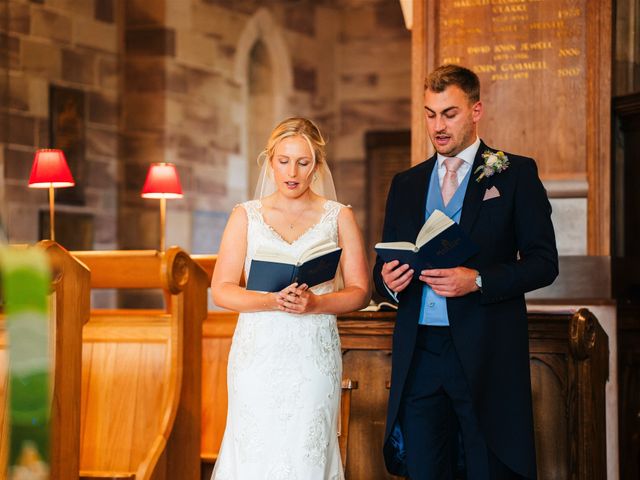 Ash and Izzy&apos;s Wedding in Repton, Derbyshire 49