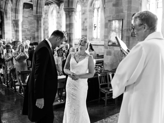Ash and Izzy&apos;s Wedding in Repton, Derbyshire 61