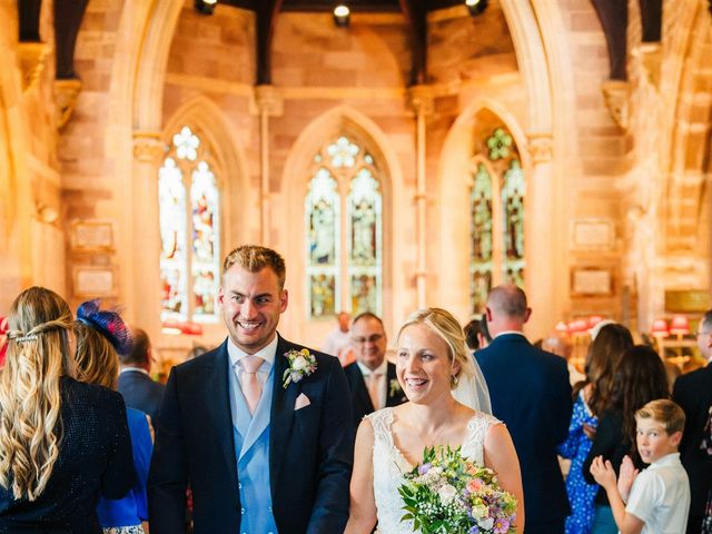 Ash and Izzy&apos;s Wedding in Repton, Derbyshire 62