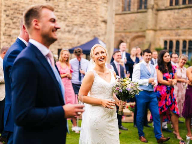 Ash and Izzy&apos;s Wedding in Repton, Derbyshire 104