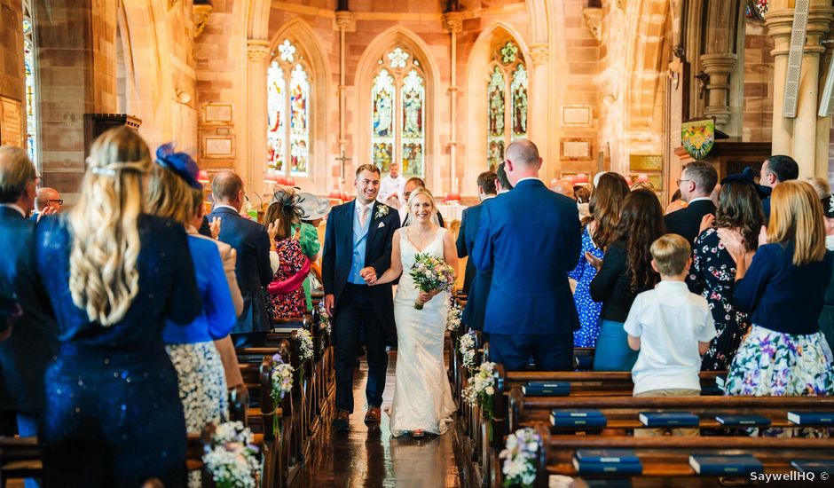 Ash and Izzy's Wedding in Repton, Derbyshire