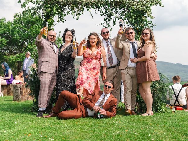 Loren and Cai's Wedding in Monmouth, Monmouthshire 23