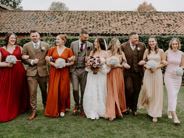 Oli and Fran&apos;s Wedding in Hethersett, Norfolk 32