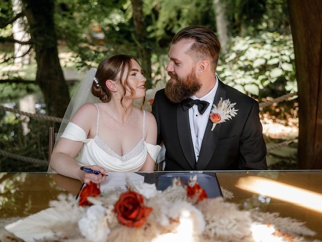 Elliot and Grace's Wedding in Yateley, Hampshire 6