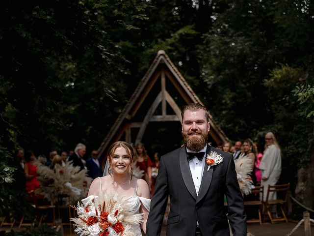 Elliot and Grace's Wedding in Yateley, Hampshire 10