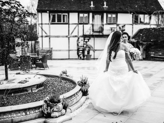 Charlotte and Simon&apos;s Wedding in Yateley, Hampshire 22