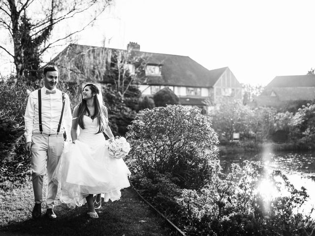 Charlotte and Simon&apos;s Wedding in Yateley, Hampshire 42