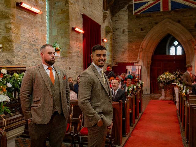 Elliott and Hannah's Wedding in Melton Mowbray, Leicestershire 3