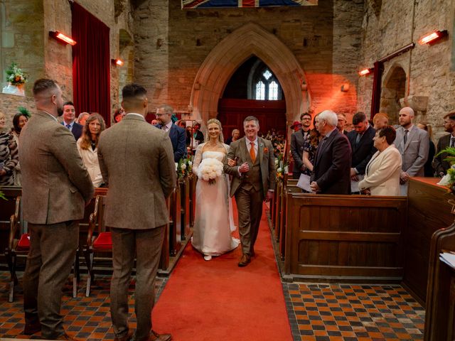 Elliott and Hannah's Wedding in Melton Mowbray, Leicestershire 4