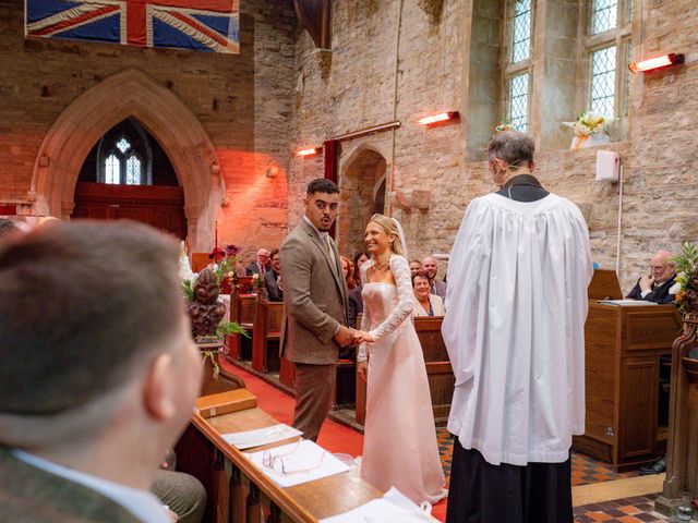 Elliott and Hannah's Wedding in Melton Mowbray, Leicestershire 6