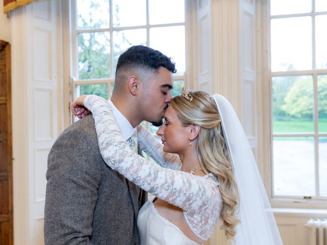 Elliott and Hannah's Wedding in Melton Mowbray, Leicestershire 12