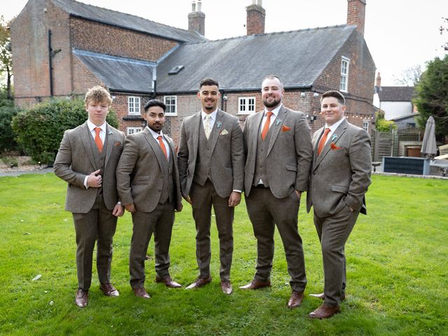 Elliott and Hannah's Wedding in Melton Mowbray, Leicestershire 13