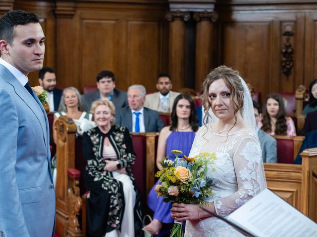 James and Gemma's Wedding in London - North, North London 46