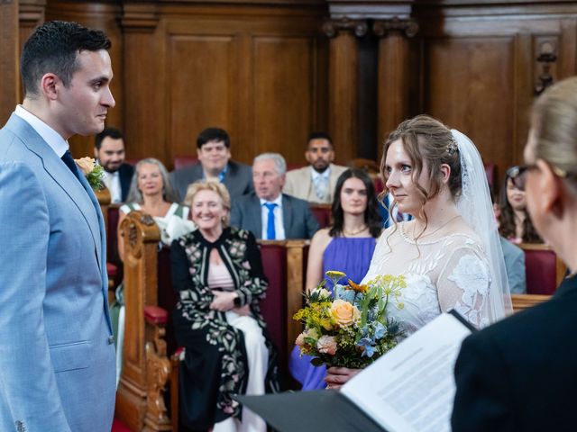 James and Gemma's Wedding in London - North, North London 47