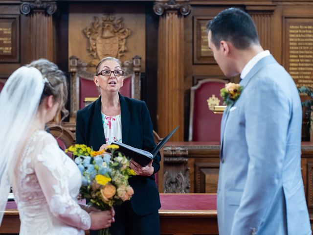 James and Gemma's Wedding in London - North, North London 53
