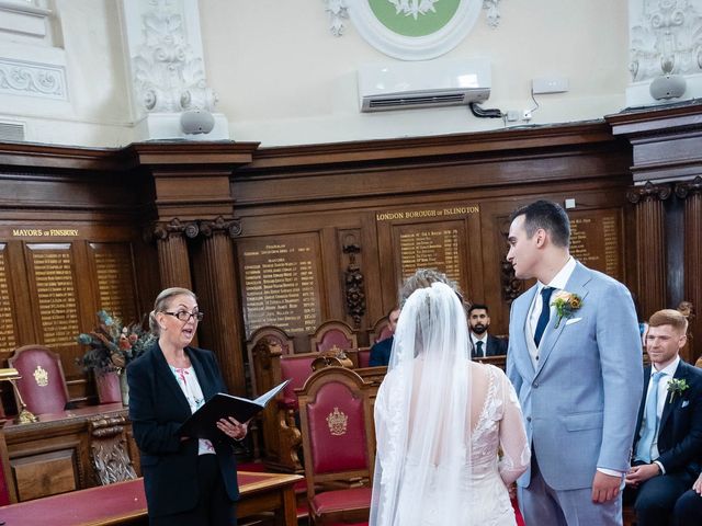 James and Gemma's Wedding in London - North, North London 54