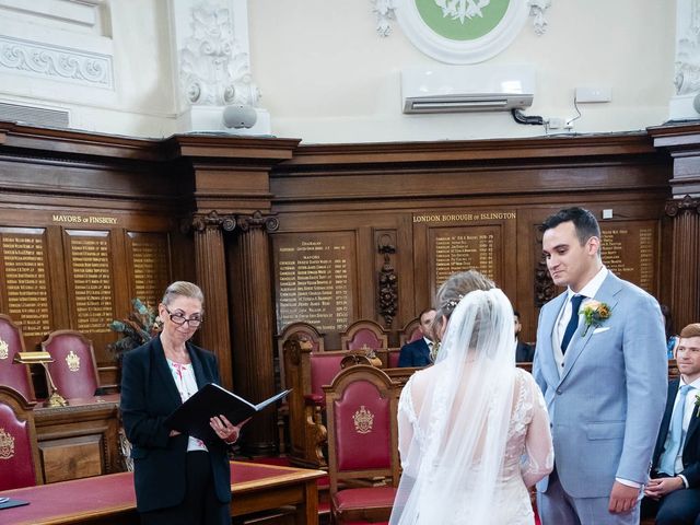 James and Gemma's Wedding in London - North, North London 55
