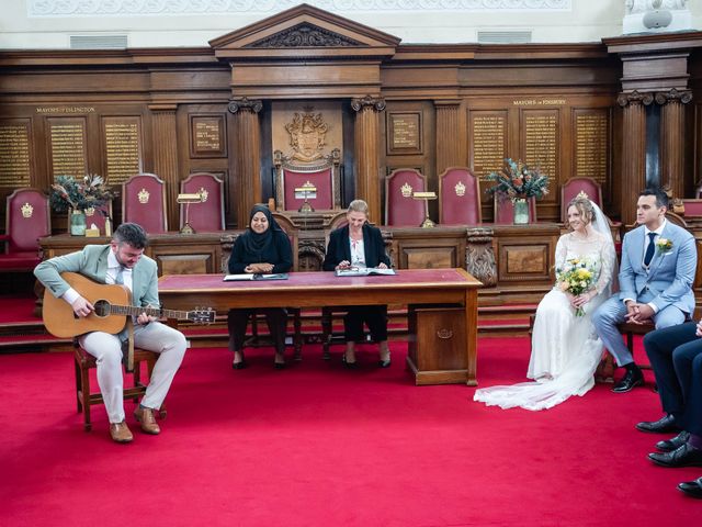 James and Gemma's Wedding in London - North, North London 58