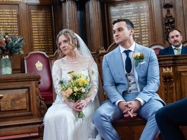 James and Gemma's Wedding in London - North, North London 61