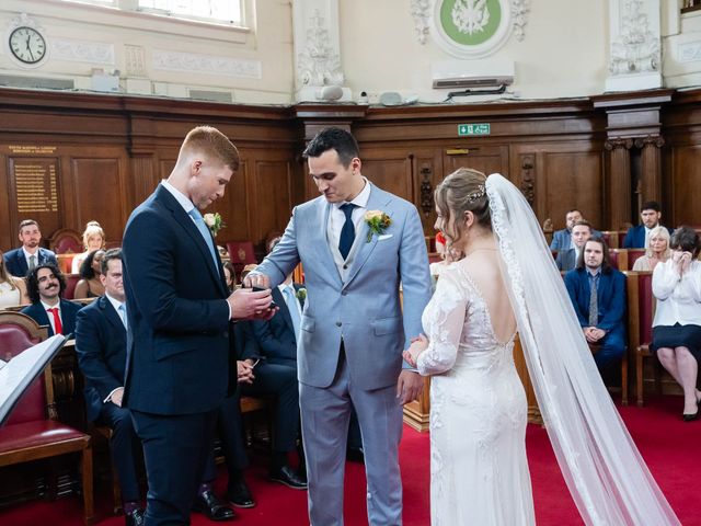 James and Gemma's Wedding in London - North, North London 74