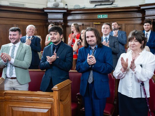James and Gemma's Wedding in London - North, North London 98