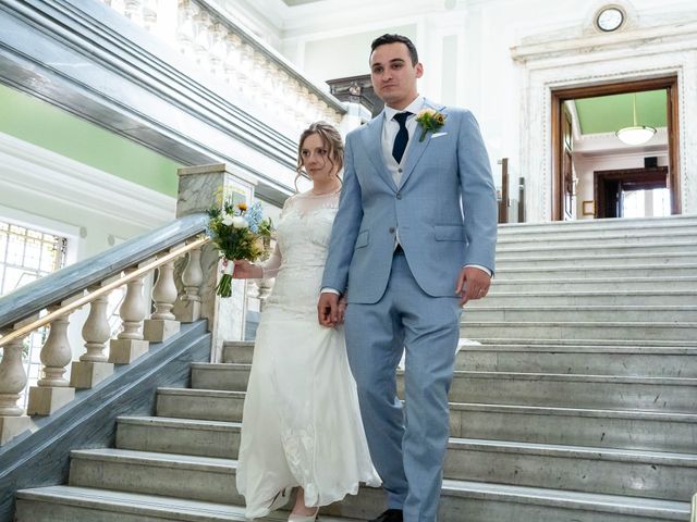 James and Gemma's Wedding in London - North, North London 128
