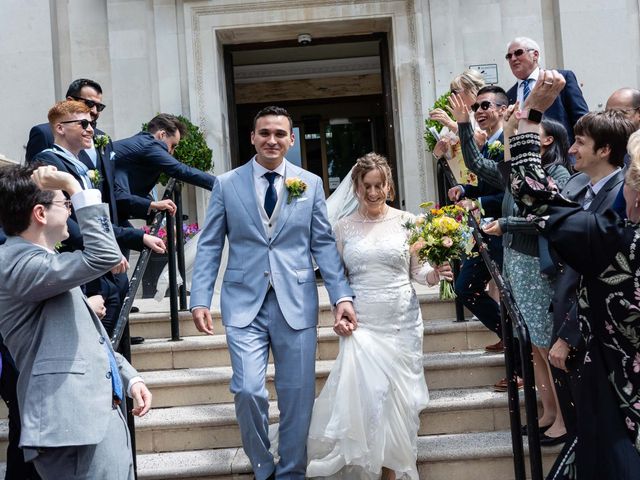 James and Gemma's Wedding in London - North, North London 131