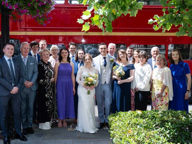 James and Gemma's Wedding in London - North, North London 157