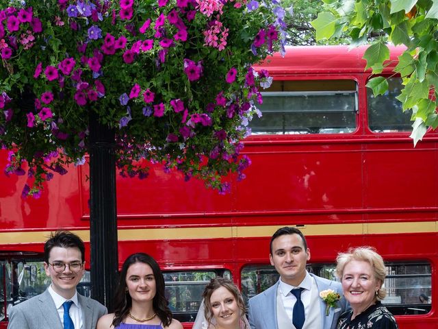 James and Gemma's Wedding in London - North, North London 159
