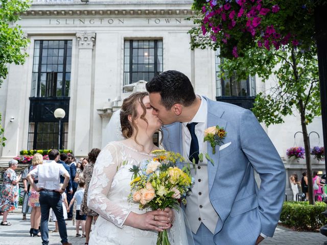 James and Gemma's Wedding in London - North, North London 164