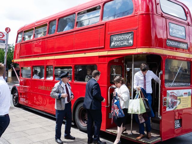 James and Gemma's Wedding in London - North, North London 189