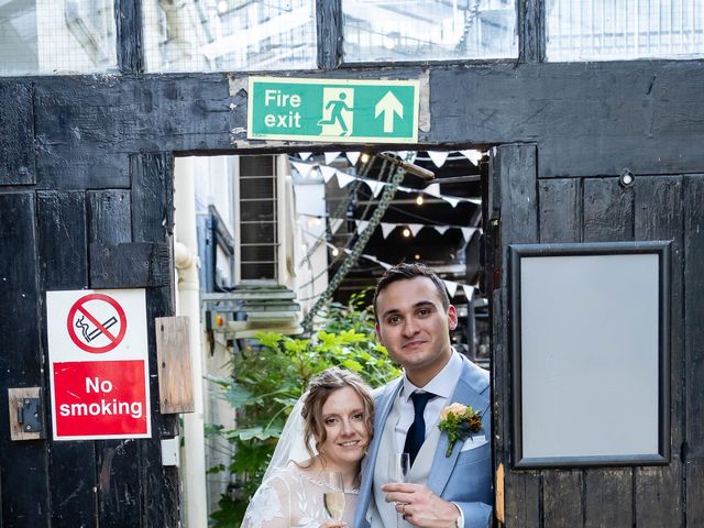 James and Gemma's Wedding in London - North, North London 229