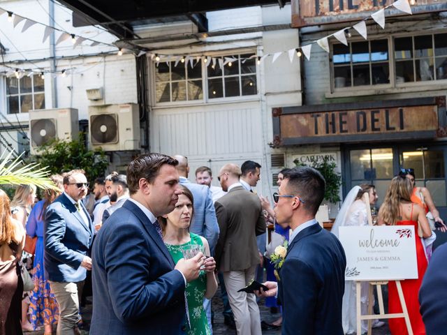 James and Gemma's Wedding in London - North, North London 233