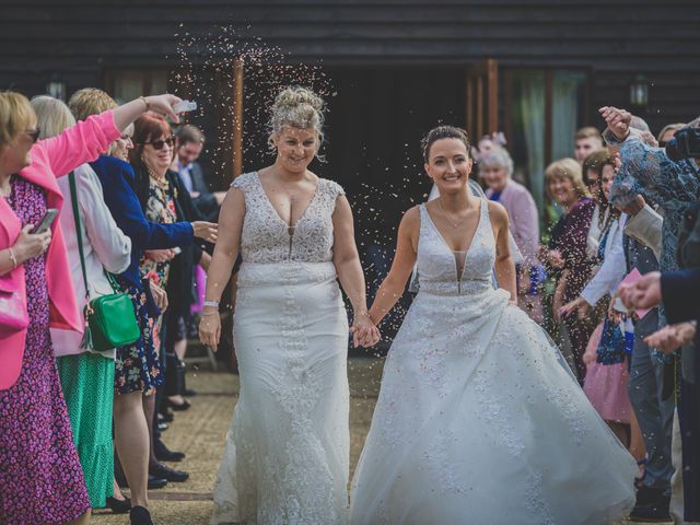 Clare and Laura&apos;s Wedding in Pulborough, West Sussex 16