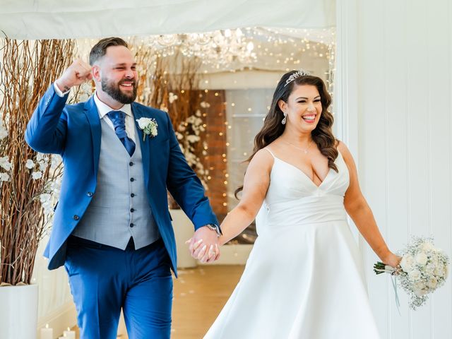 Sam and Danielle&apos;s Wedding in Stansted Mountfitchet, Essex 35