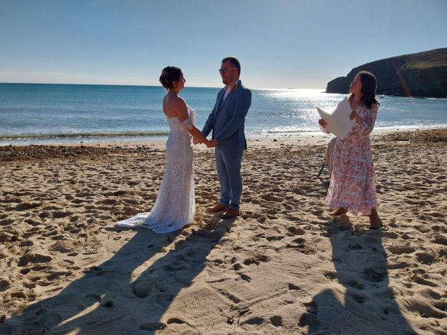 Rick and Harriet's Wedding in Helston, Cornwall 10