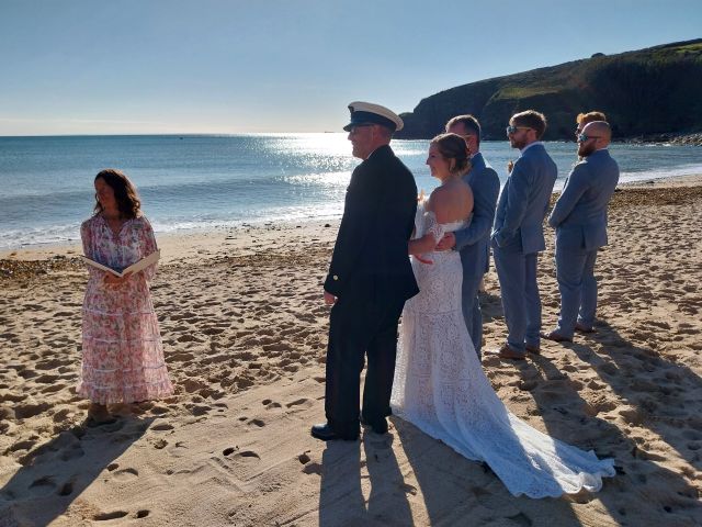 Rick and Harriet's Wedding in Helston, Cornwall 11