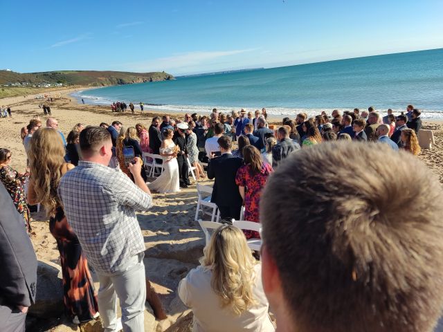 Rick and Harriet's Wedding in Helston, Cornwall 28
