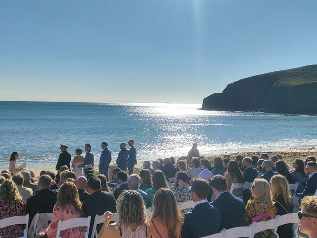 Rick and Harriet's Wedding in Helston, Cornwall 29