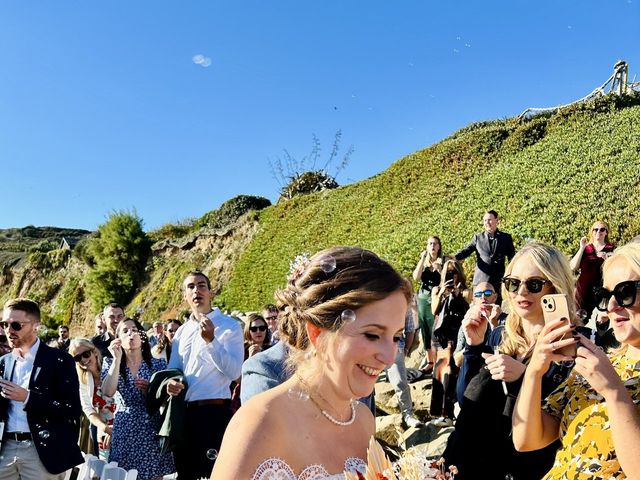 Rick and Harriet's Wedding in Helston, Cornwall 34