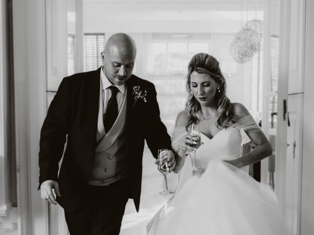 Karl and Sarah's Wedding in Lenham, Kent 30