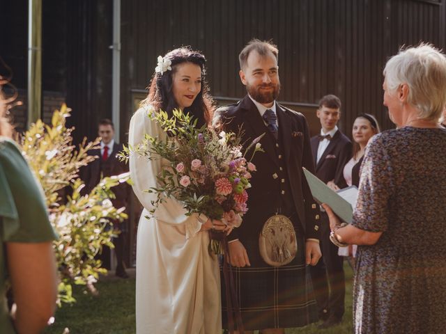 Lisa and Mat&apos;s Wedding in Midlothian , Lothian &amp; Borders 9